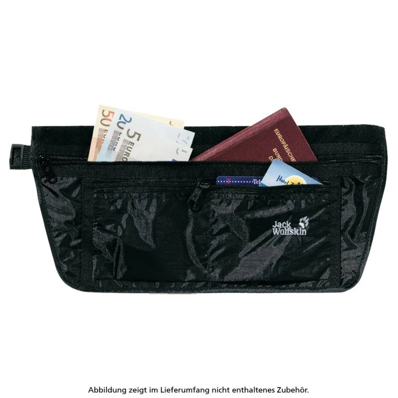 Jack Wolfskin DOCUMENT BELT DE LUX Gürteltasche In Silver Mink 2 Jack Wolfskin DOCUMENT BELT DE LUX Gürteltasche In Silver Mink – Bild 2