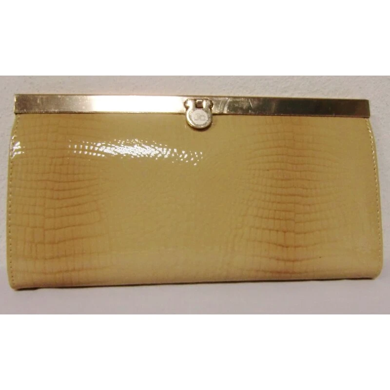 Jacky & CELINE Clutch / Abentasche In Camel 1 Jacky & CELINE Clutch / Abentasche In Camel