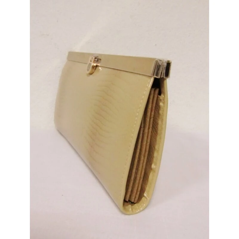 Jacky & CELINE Clutch / Abentasche In Camel 2 Jacky & CELINE Clutch / Abentasche In Camel – Bild 2