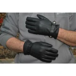 LUAL Herrenhandschuhe MUSKETIER In Ziegennappaleder