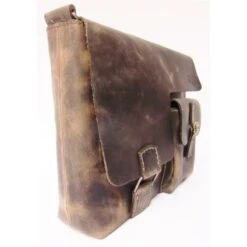 MIKA Sattel-Leder-Umhängetasche In "braun" -Taschenrabatte mika sattel leder umhaengetasche in braun3