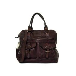 NC56 CAJA Leder-Handtasche / Shopper