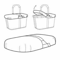 Reisenthel Carrybag Cover Schwarz -Taschenrabatte reisenthel carrybag cover schwarz3