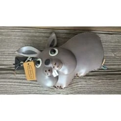 SU-DECO Lederbörse / Minitasche Im Motiv Hase