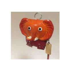 Su-Deco Lederbörse / Minitasche Im Motiv Elephant