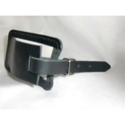 Thielemann Koffer-/Gepäckanhänger Leder In Schwarz