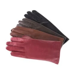 Lederhandschuh In Braun Echt Leder